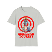 American Tourist Female worth a billon dollars Unisex Softstyle T-Shirt