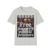 Video don't lie Free January 6 Political Prisons Soft style T-Shirt unisex