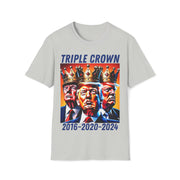 Triple crown winner Soft style T-Shirt unisex