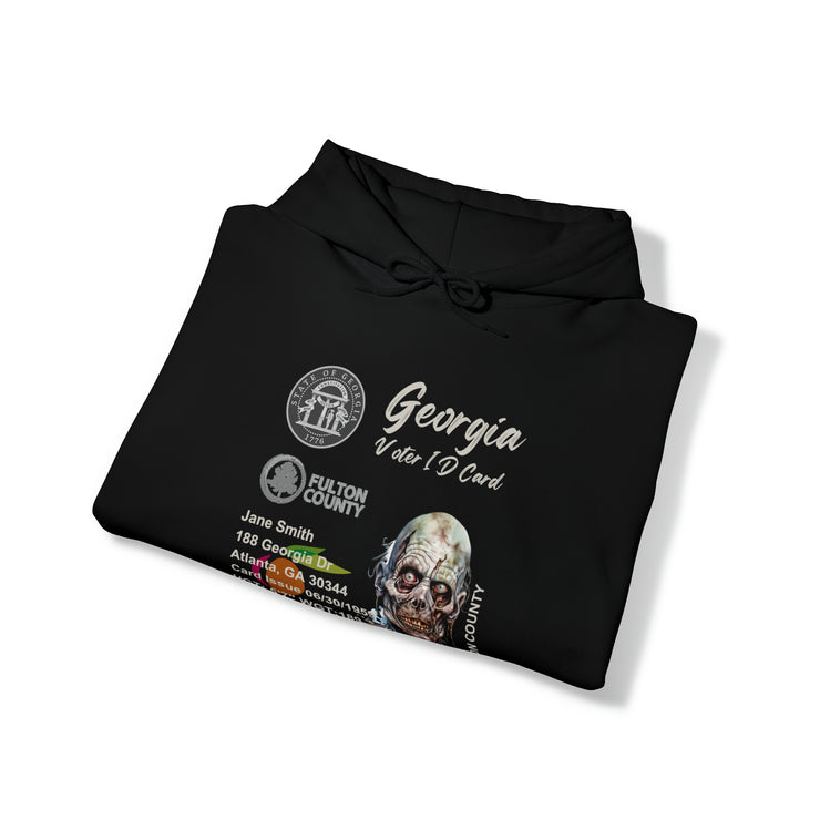 Registered Georgia Dead voter unisex Blend™ Hooded Sweatshirt