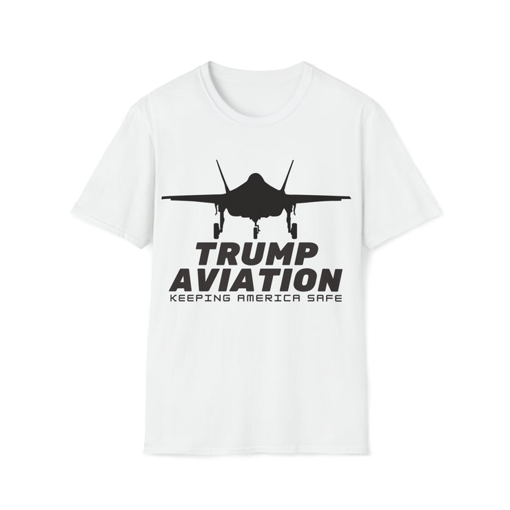 Trump Aviation Keeping America Safe Unisex Softstyle T-Shirt