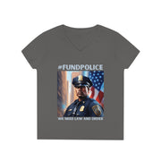 Fund Police V-Neck T-Shirt