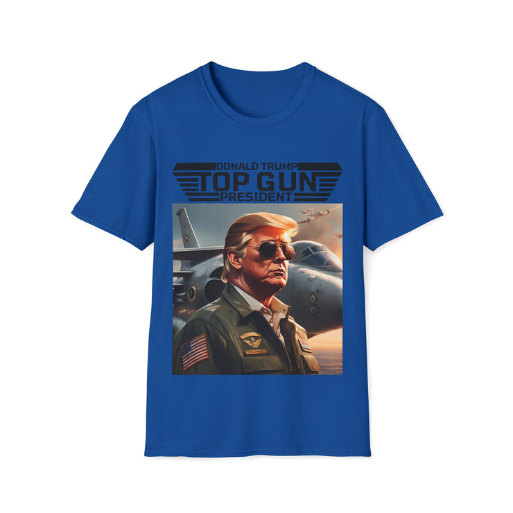 Top Gun President Soft style T-Shirt unisex