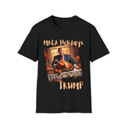 MAGA Holidays Let's talk about Trump Soft style T-Shirt