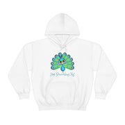 Stop Peacocking Me! Aqua unisex Heavy Blend™ Hooded Sweatshirt