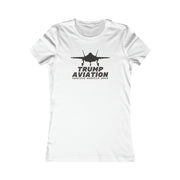 Trump Aviation Keeping America Safe women's Favorite Tee