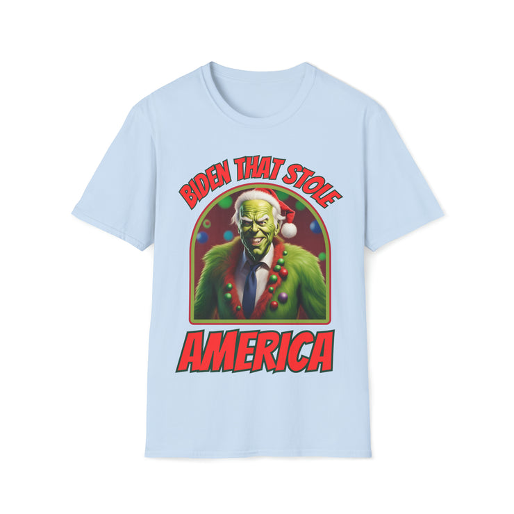 Biden that stole America Soft style T-Shirt unisex