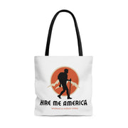 Hire Me America Tote Bag (AOP)