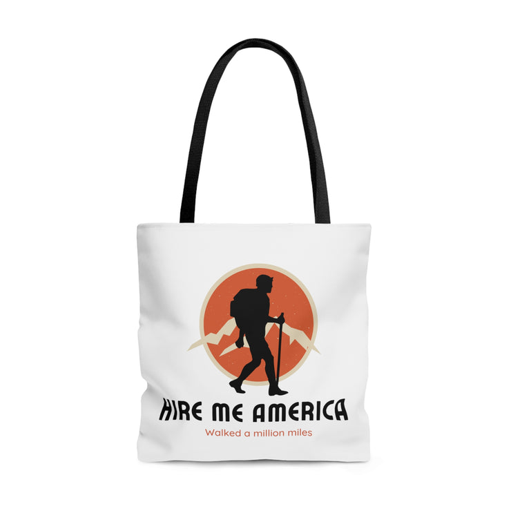 Hire Me America Tote Bag (AOP)