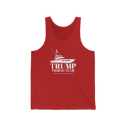 Trump Fishing Team Voting Tournament 2024 unisex Jersey Tank