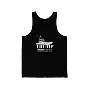 Trump Fishing Team Voting Tournament 2024 unisex Jersey Tank