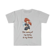 The enemy of my enemy is my friend brownish Unisex Softstyle T-Shirt