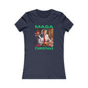 MAGA Christmas Green Women's Favorite Tee