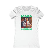 MAGA Christmas Green Women's Favorite Tee