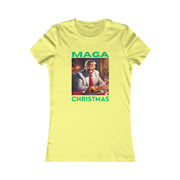 MAGA Christmas Green Women's Favorite Tee