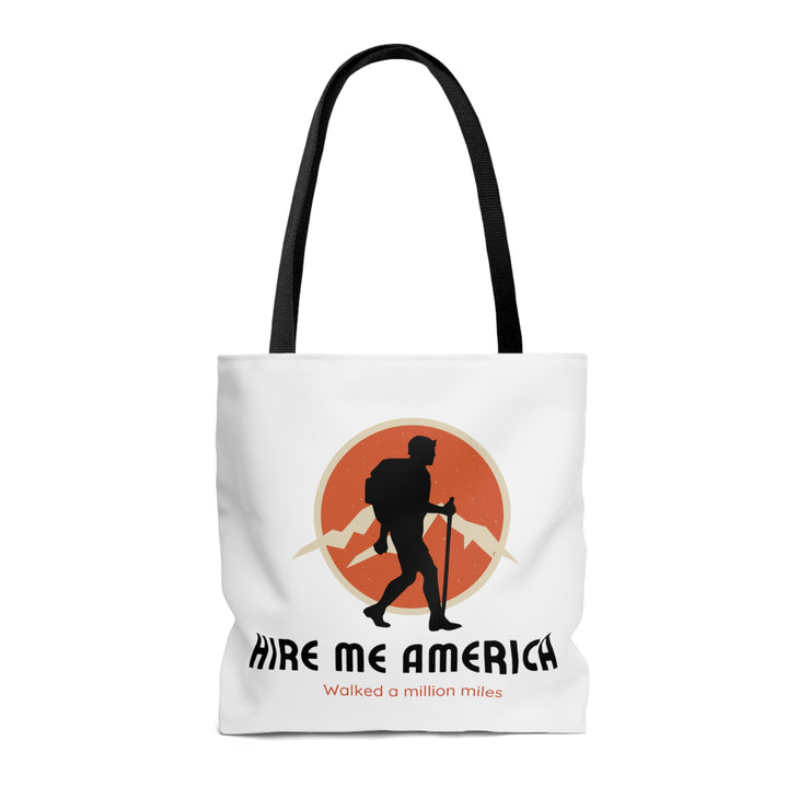 Hire Me America Tote Bag (AOP)