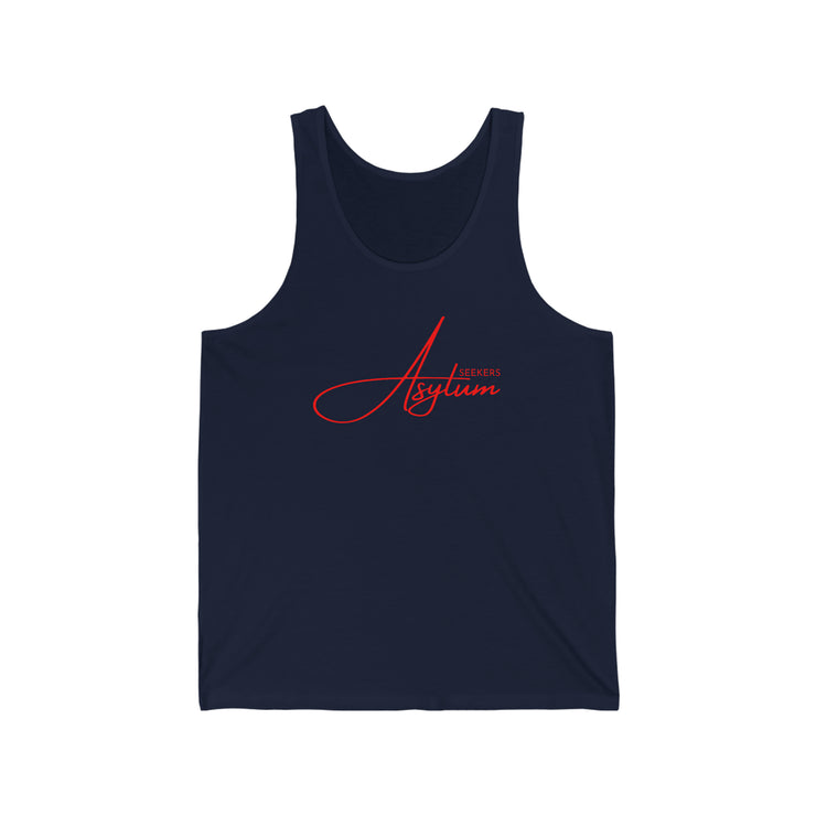 Asylum seekers unisex Jersey Tank