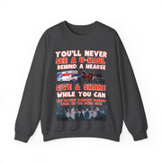 U-haul behind a hearse Blend™ Crewneck Sweatshirt Unisex