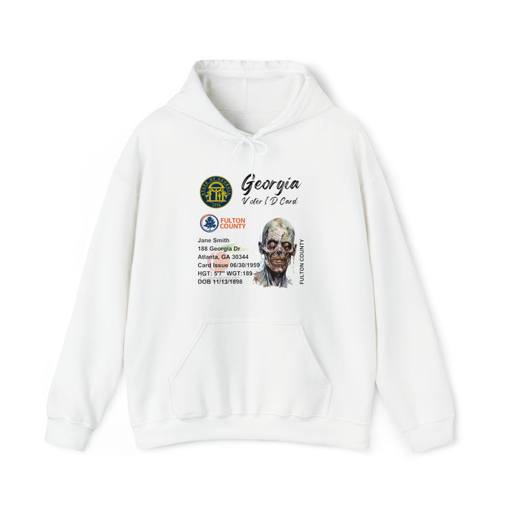 Registered Georgia Dead voter unisex Blend™ Hooded Sweatshirt