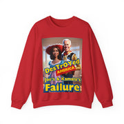 Destroyed America Joe's & Kamala's Failure Heavy Blend™ Crewneck Sweatshirt Unisex