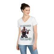 My boyfriend AR15 V-Neck T-Shirt