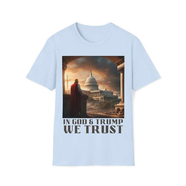 In GOD & Trump we trust Soft style T-Shirt