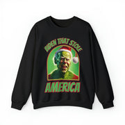 Biden that stole America close up Heavy Blend™ Crewneck Sweatshirt Unisex