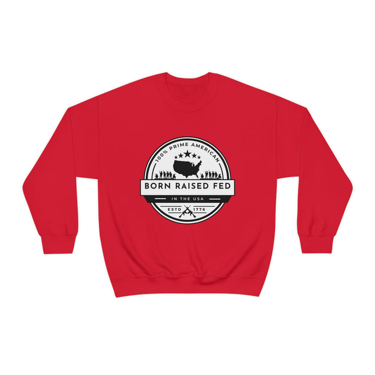 100% Prime American Born Raised Fed in the USA Heavy Blend™ Crewneck Sweatshirt