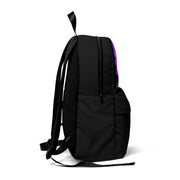 Stop Peacocking Me! purple black unisex Classic Backpack