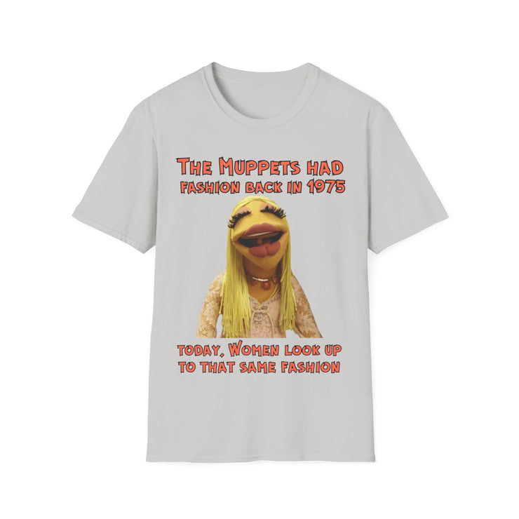 The Muppets had fashion back in 1975 Soft style T-Shirt unisex