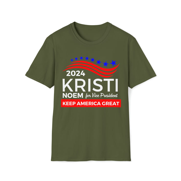 Kristi Noem for Vice President 2024 Unisex Softstyle T-Shirt