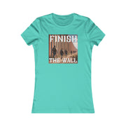 Finish the wall Women's Favorite Tee