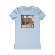 Finish the wall Women's Favorite Tee