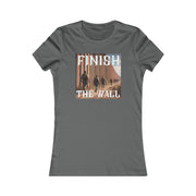 Finish the wall Women's Favorite Tee