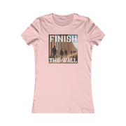 Finish the wall Women's Favorite Tee