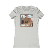 Finish the wall Women's Favorite Tee