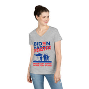 Biden Disaster V-Neck T-Shirt