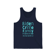 Biden Crime Family Millions richer thanks to China Unisex Jersey Tank