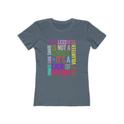 Homelessness is not a choice, it's the lack of options Boyfriend Tee shirt