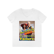 Destroyed America Joe's & Kamala's Failure V-neck Women's tee