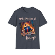 MAGA Hanukkah Let's talk about Trump Soft style T-Shirt