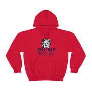 Trump Barber Shop Cutting in 2024 Heavy Blend™ Hooded Sweatshirt