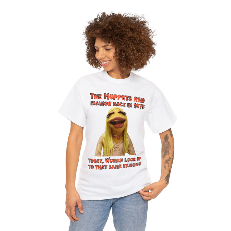 The Muppets had fashion back in 1975 Unisex Heavy Cotton Tee