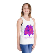 Stop Peacocking Me Purple Kid's Jersey Tank Top