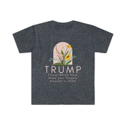 Trump Flower MAGA Shop Unisex Softstyle T-Shirt