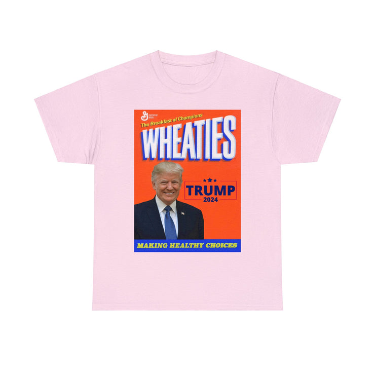 Wheaties Trump 2024 Unisex Heavy Cotton Tee