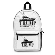 Trump Fishing team Backpack white