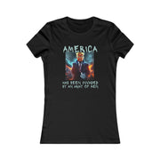 America has been invaded by an Army of Men blue Women's Favorite Tee