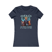 America has been invaded by an Army of Men blue Women's Favorite Tee