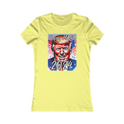 Happy MAGA 2024 Flag Blue Women's Favorite Tee